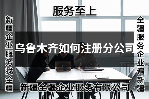 烏魯木齊如何注冊分公司
