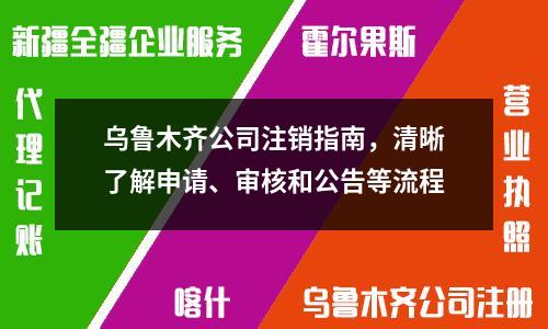 烏魯木齊公司注銷指南，清晰了解申請、審核和公告等流程